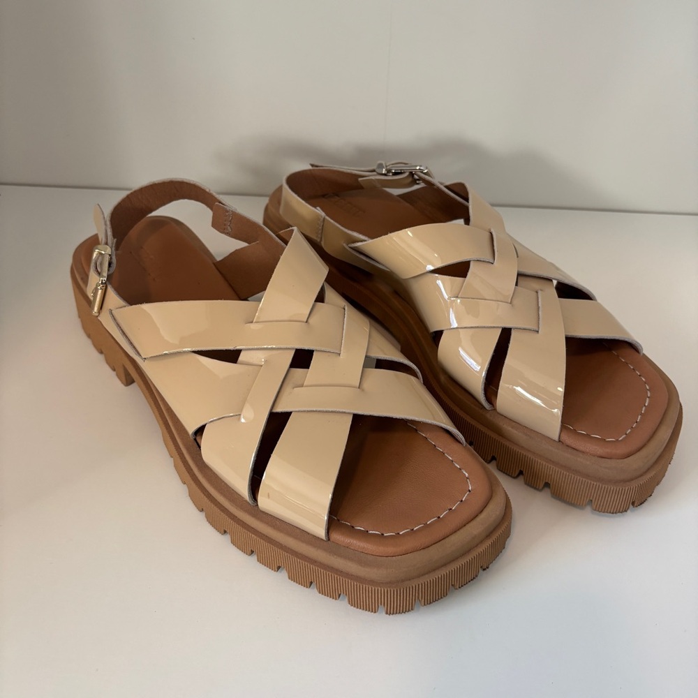 Maeve Anthropologie Fisherman Sandals size 39‎